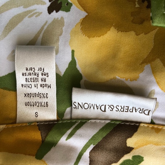 DRAPERS & DAMONS Women’s floral Jjacket - Picture 2 of 2